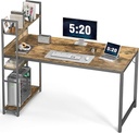 Sweetcrispy 47" Multi-Purpose Desk with shelves