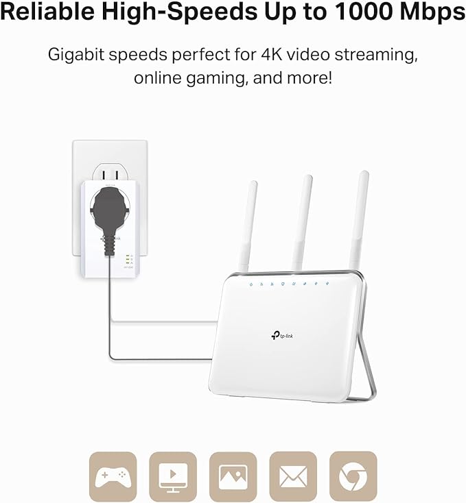 TP-Link AV1000 Powerline Ethernet Adapter
