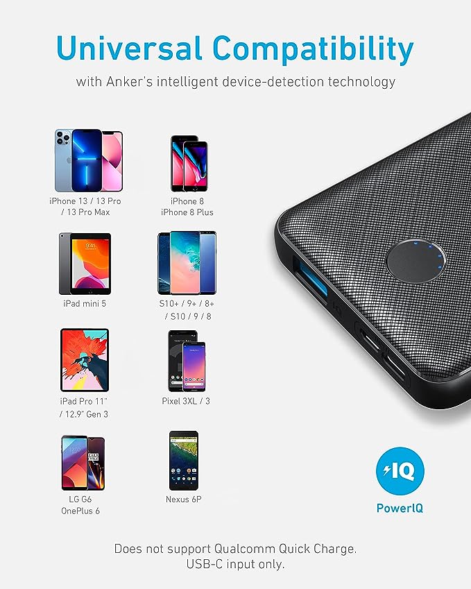 Anker 313 PowerCore Slim 10K Power Bank