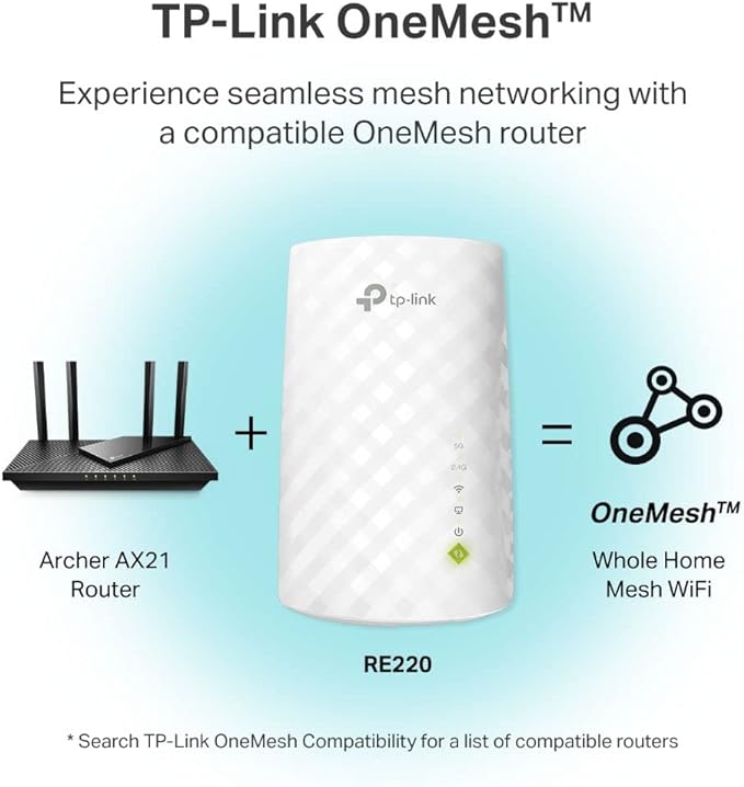 TP-Link RE220 Wi-Fi extender 