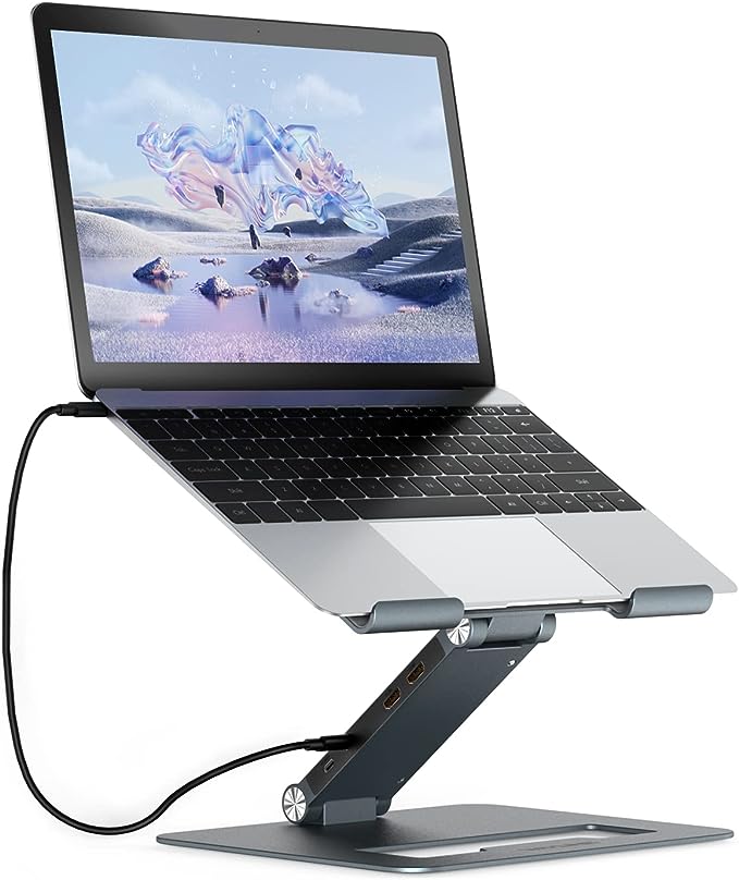 Wavlink Ergonomic laptop stand with USB-C dock
