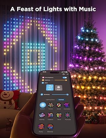 Goove Waterproof Curtain Lights