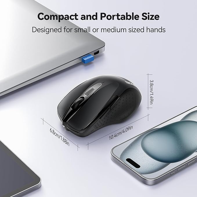 TECKNET ergonomic Wireless Mouse