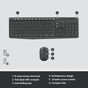 Logitech MK235 Wireless Keyboard and Mouse combo
