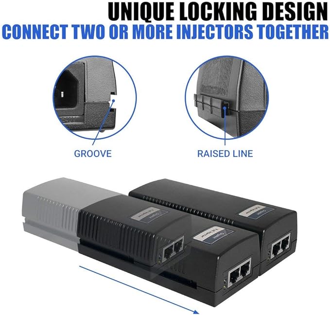 BV-Tech Gigabit POE+ injector