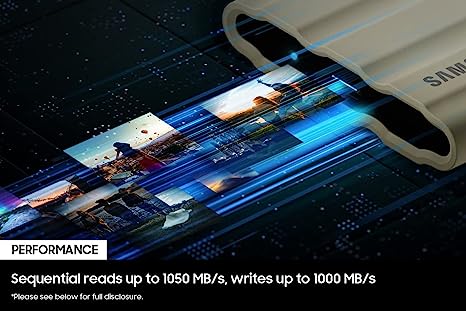 Samsung T7 Shield - 1 TB Portable SSD