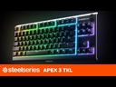 SteelSeries Apex 3 TKL RGB Gaming Keyboard