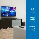 Philips B5306 2.1-Channel Soundbar with Wireless Subwoofer