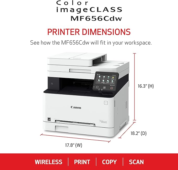 Canon Color imageCLASS MF656Cdw All-in-One Printer