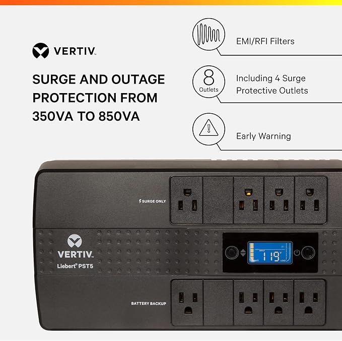 Vertiv Liebert PST5 UPS - 660VA/400W 120V