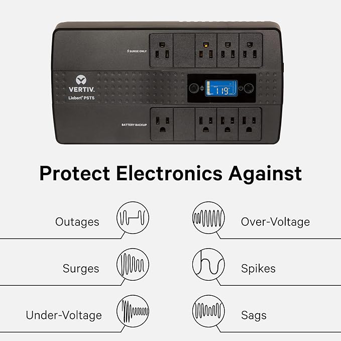 Vertiv Liebert PST5 UPS - 660VA/400W 120V