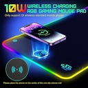 GIM Wireless Charging RGB Gaming Mouse Pad