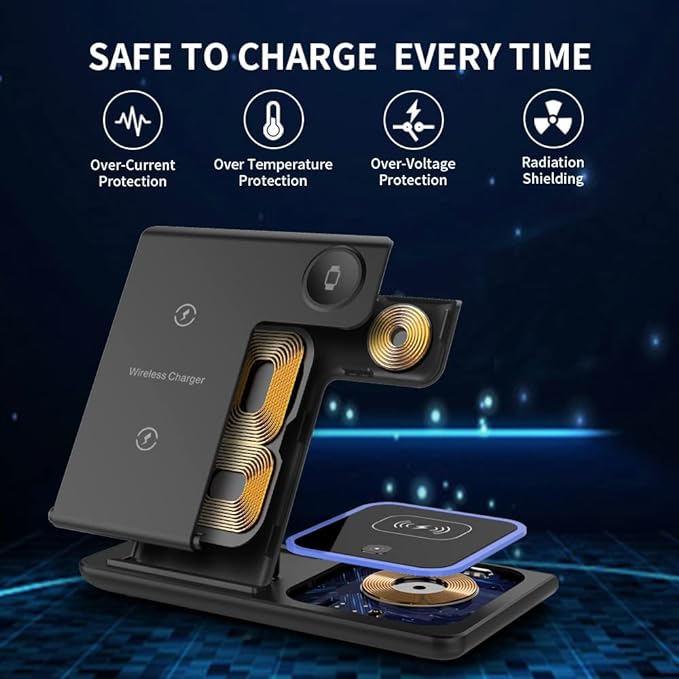 3 in 1 Wireless Charger station