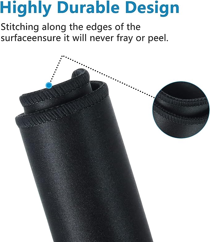 Premium Textured Mouse Pad with Stitched Edges