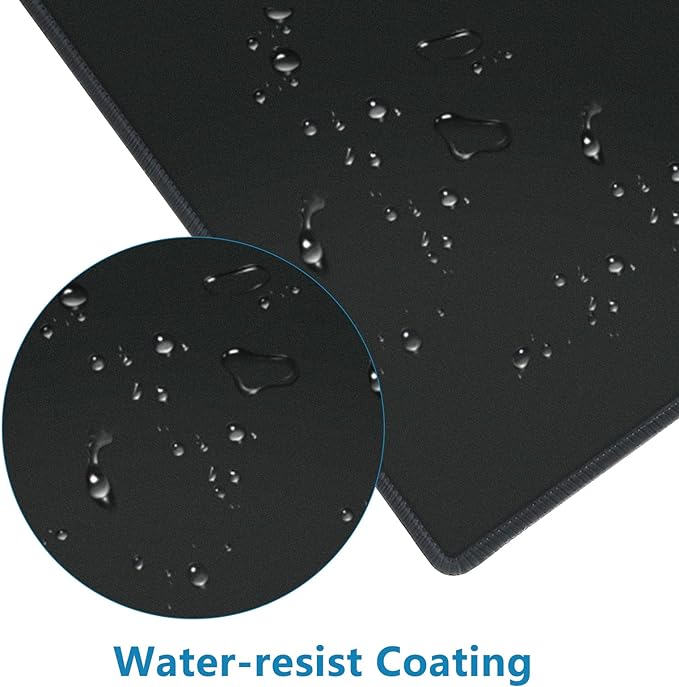 Premium Textured Mouse Pad with Stitched Edges