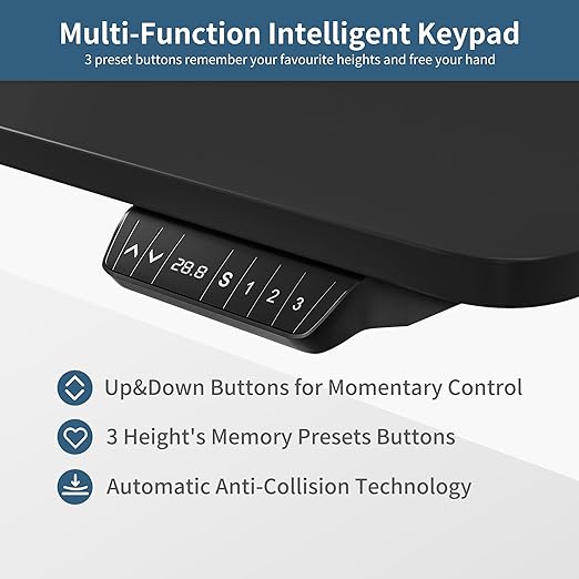 BANTI Height Adjustable Electric Standing Desk