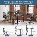 BANTI Height Adjustable Electric Standing Desk