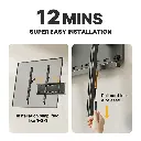 Perlesmith Tilting TV Wall Mount - 23" to 60"