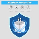 2.1A Dual Port USB Power Adapter Plug