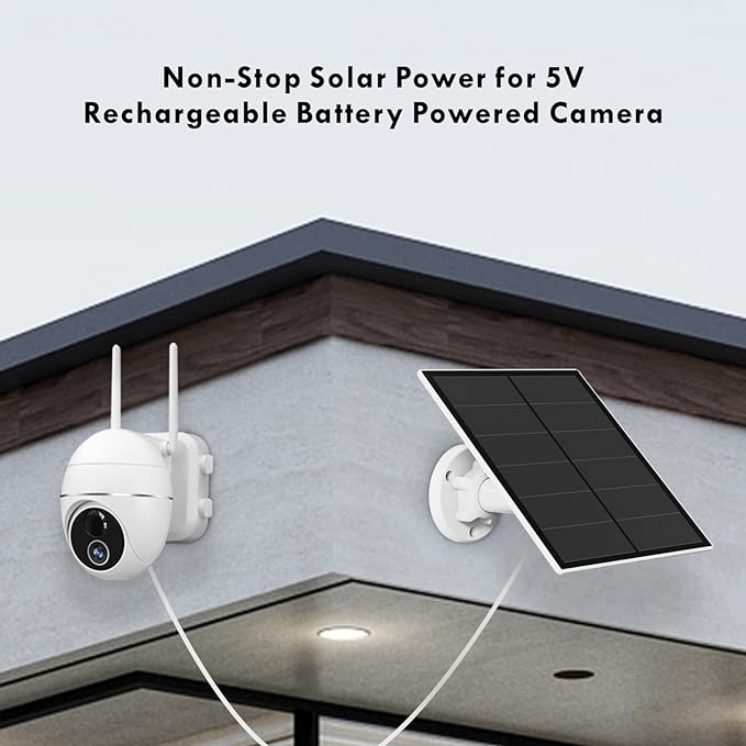 Solar Panel for Security Camera