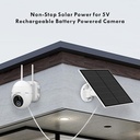 Solar Panel for Security Camera