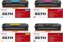 067H MF656Cdw Toner Cartridge 4 pack for Canon