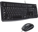 Logitech MK120 Full-Size Wired Keyboard and Mouse Combo