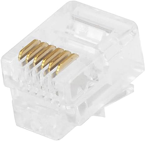RJ-12 6P6C Connector - Monoprice