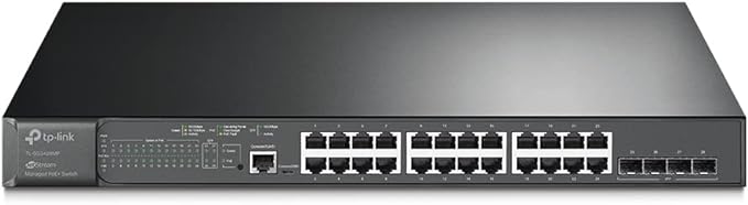 TP-Link TL-SG3428MP | 24 Port Gigabit L2+ Managed PoE Omada Switch