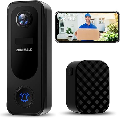 ZUMIMALL P8 Doorbell Camera