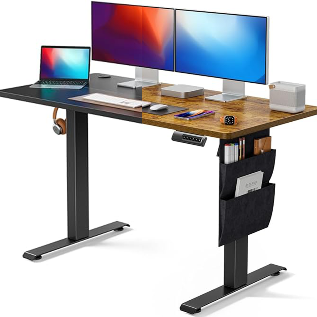 Marsail Standing Desk Adjustable Height (Black)