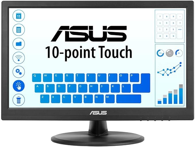 Touchscreen Asus VT168HR 15.6 Full HD Monitor Black