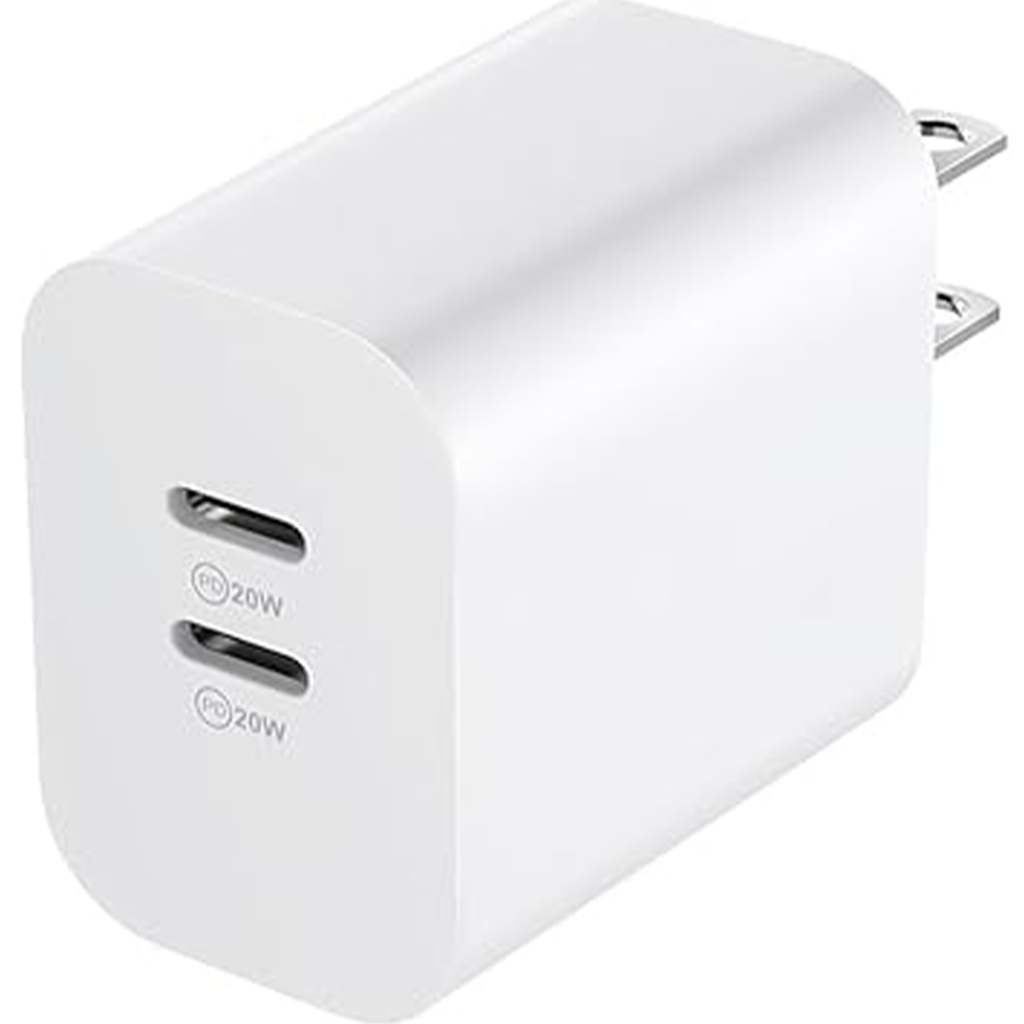 20W Dual Type-C Smart Fast Charger