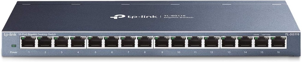 Tp-Link 16-Port Gigabit Unmanaged Switch - TL-SG116