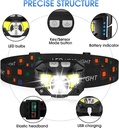 1200 lumen / rechargeable Headlamp flashlight