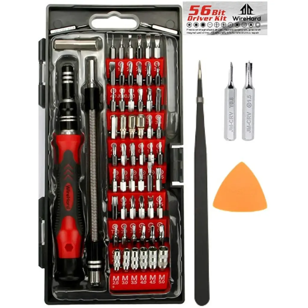 WIREHARD 56 in 1 Precision Screwdriver Set
