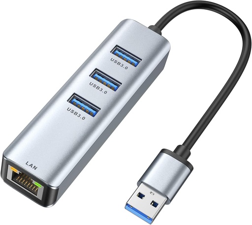 Ablewe USB-A hub with Ethernet