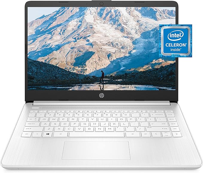 HP 14" laptop, Intel Celeron N4020, 4GB Ram, 64 GB Storage Windows 11 