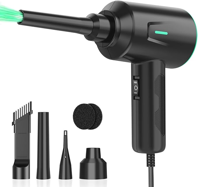 Air Duster - Electric Air Blower - High Power Cleaning for Computer