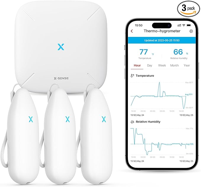 X-Sense Wi-Fi Smart Hygrometer & thermometer
