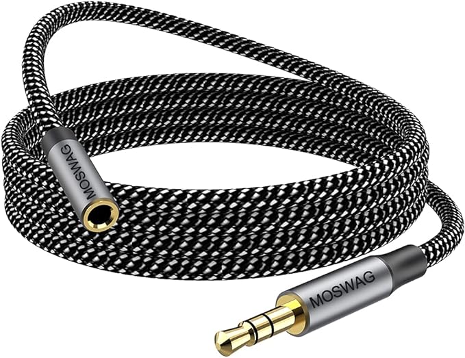 3.5mm Audio Male to Female Extension Cable - Moswag