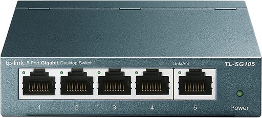 TP-Link TL-SG105, 5 Port Gigabit Unmanaged Ethernet Switch