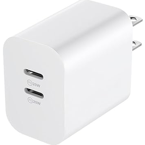 20W Dual Type-C Smart Fast Charger