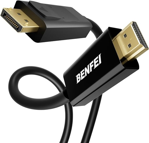Benfei 4K Display port to HDMI cable (6ft) 