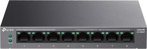 Tp-Link 8 port Gigabit PoE+ Switch - LS108GP